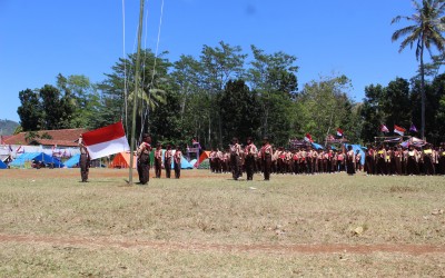 Kemah Bhakti Penggalang MTs Negeri 8 Kuningan 2024